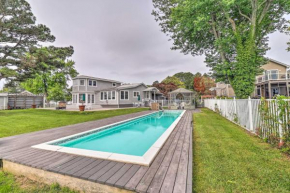 Grasonville Home with Private Pool on the Water